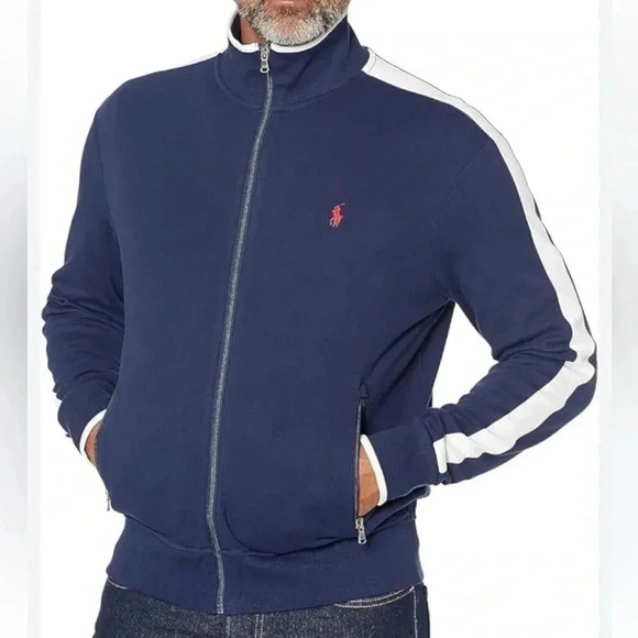 POLO RALPH LAUREN Men's Interlock Sport Track Jacket XXL - Picture 1 of 7